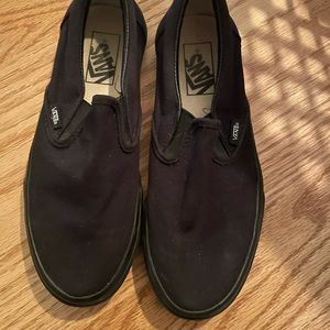 Vans slip-on black sneakers